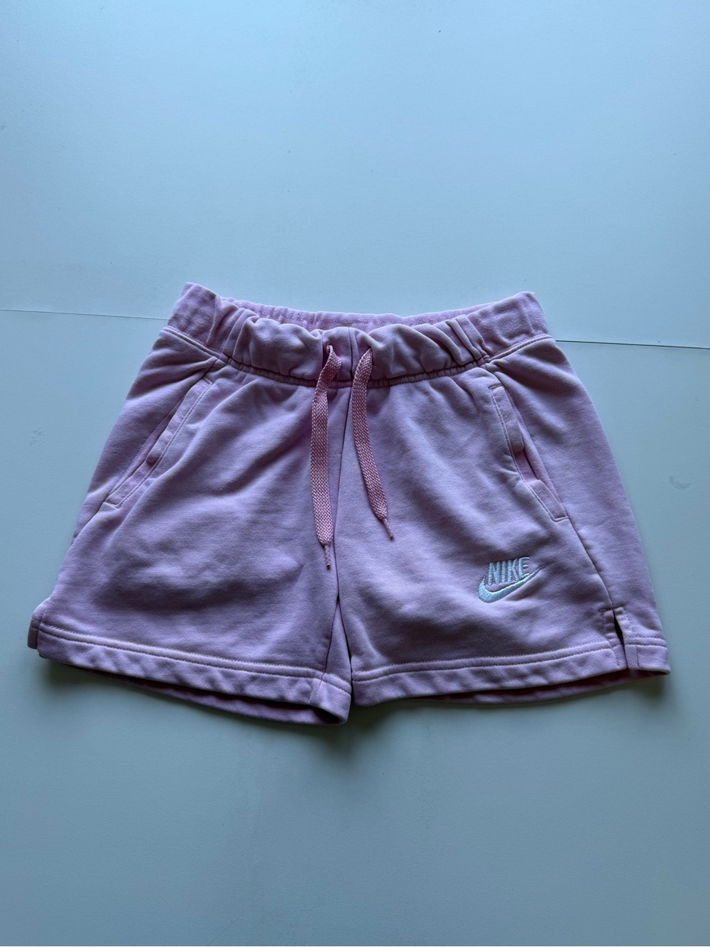 Nike Pink Girls' Fleece Drawstring Shorts